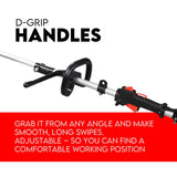 Whipper Snipper Straight Shaft Line Trimmer 31CC Pole Brush Cutter 4 STROKE - Top-Down View