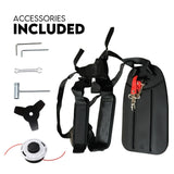 Whipper Snipper Straight Shaft Line Trimmer 31CC Pole Brush Cutter 4 STROKE