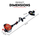 Whipper Snipper Straight Shaft Line Trimmer 31CC Pole Brush Cutter 4 STROKE - Extra Image