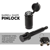 Adjustable Tow Bar Hitch Black Towbar Ball - Close-Up Angle