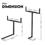 Tow Bar Hitch Mount Ladder Roof Rack Bar Extension Timber Kayak - Front View