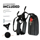 4 STROKE Whipper Snipper Straight Shaft Line Trimmer 31CC Pole Brush Cutter - Extra Image