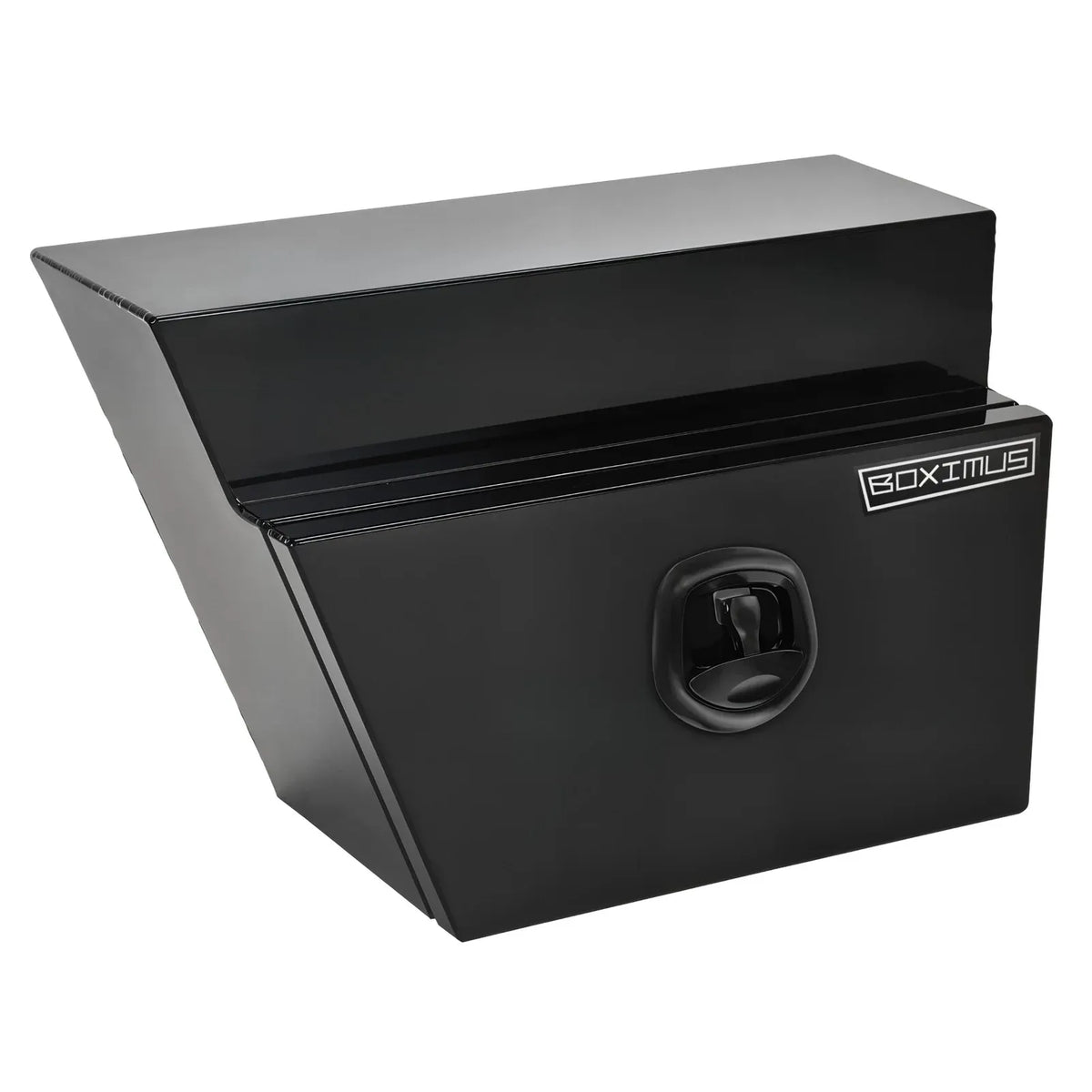 600mm Pair of Under Tray Tool Box Aluminium Undertray Underbody Toolbox Black