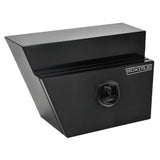 600mm Pair of Under Tray Tool Box Aluminium Undertray Underbody Toolbox Black - Top-Down View