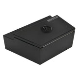 600mm Pair of Under Tray Tool Box Aluminium Undertray Underbody Toolbox Black - Rear View