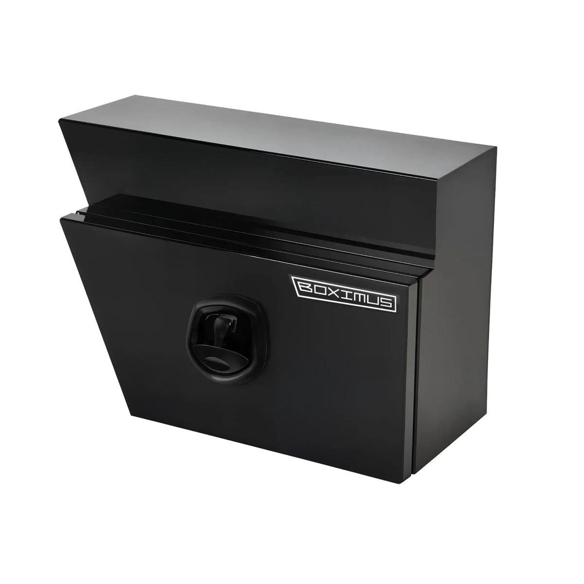 600mm Pair of Under Tray Tool Box Aluminium Undertray Underbody Toolbox Black
