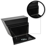 600mm Pair of Under Tray Tool Box Aluminium Undertray Underbody Toolbox Black - Extra Image