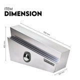 900mm Under Tray Tool Box Pair Aluminium Toolboxes Set Truck Undertray Underbody - Extra Image