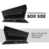 750mm Pair of Under Tray Undertray Tool Box Steel Underbody Toolbox