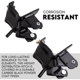Weight Distribution Hitch System Load Leveller Caravan Anti Sway Bars 800Lb - 45-Degree Angle