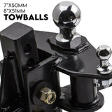 Weight Distribution Hitch System Load Leveller Caravan Anti Sway Bars 800Lb - Low Angle