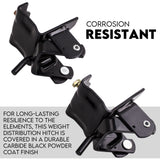 800lbs Weight Distribution Hitch System Load Leveller Caravan Anti Sway Bars - 45-Degree Angle