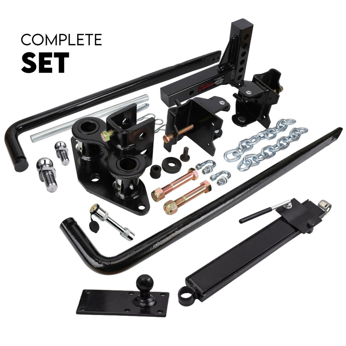 800lbs Weight Distribution Hitch System Load Leveller Caravan Anti Sway Bars