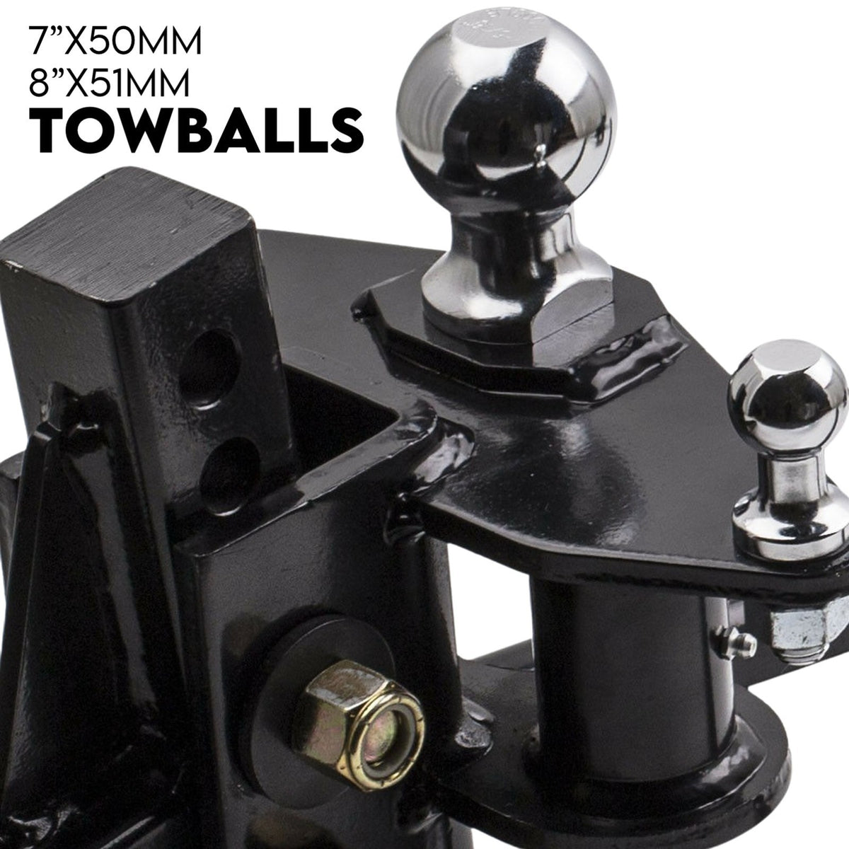 800lbs Weight Distribution Hitch System Load Leveller Caravan Anti Sway Bars