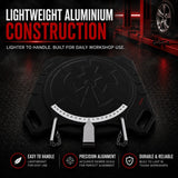 2 pc Aluminum Wheel Alignment Turntable Pair 360° Rotating Turn Plate 2 Ton