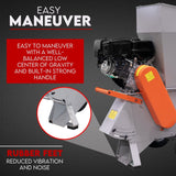 15HP Engine Wood Chipper Garden Mulcher Shredder Mulch Chip Tree Branch - Rear View