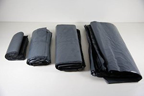 25 Pack - 400x300 mm GREY POLYMAILERS - Self-Sealing Plastic Courier Bags for Shipping and Mailing