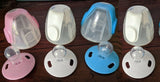 Bulk Pack of 48 - Happy Baby Steam n Go Cherry Silicone Soother Steriliser for Easy Parenting - Front View