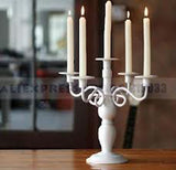 50 Bulk Pack of 20cm White Wax Taper Candles for Church and Vigil Use, 2cm Wide - Side View