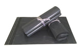 25 Pack - Extra Large 600x450 mm Grey Self-Sealing Plastic Mailing Bags for Shipping and Couriers - Top-Down View