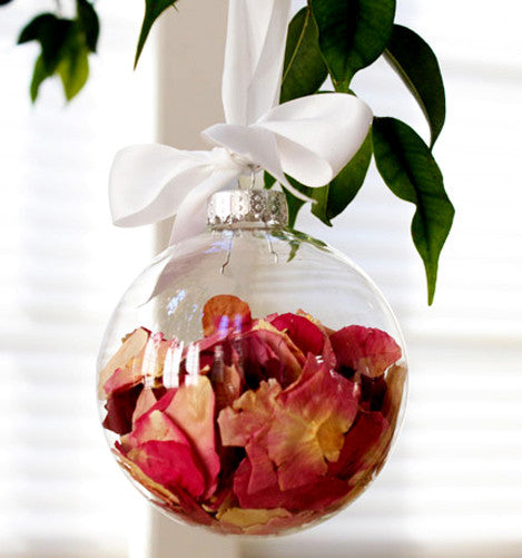 Set of 10 Clear Glass Memory Baubles 6cm with Silver Caps - Perfect for Crafting and Centerpieces