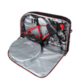 Ultimate Bike Travel Bag for Airplane & Shipping - Versatile Case for MTB, Road, and Triathlon Bikes - Close-Up Angle