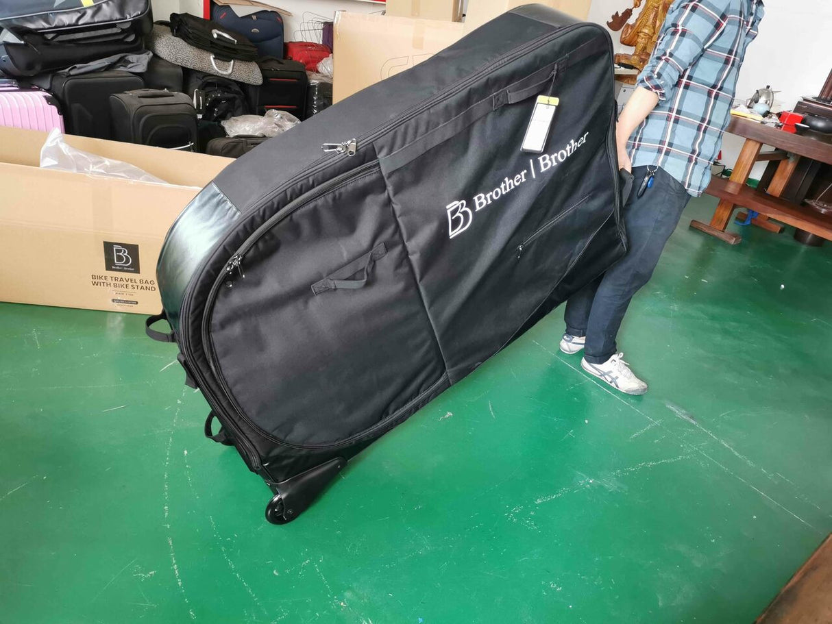 Ultimate Bike Travel Bag for Airplane & Shipping - Versatile Case for MTB, Road, and Triathlon Bikes