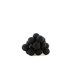 1 Set of 20 LED Black 5cm Cotton Ball Battery Powered String Lights Christmas Gift Home Wedding Party Bedroom, image 4