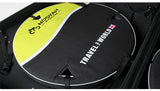 NOOYAH Lightweight EVA Bike Travel Case for Mountain, Road, and Gravel Bikes - BK002 Black Edition - Close-Up Angle