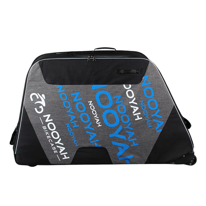 NOOYAH Blue Ultimate Bike Travel Case - Versatile EVA Shell for MTB, Road, and Gravel Bikes - Model BK007S