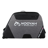 NOOYAH Blue Ultimate Bike Travel Case - Versatile EVA Shell for MTB, Road, and Gravel Bikes - Model BK007S - Front View