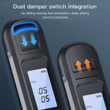 Alcohol Breathalyzer Drink Tester DUI LCD Breath Analyzer Handbag Pocket Size BLACK - FREE POST - Top-Down View