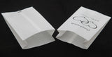 200 Pack Wedding Cake Bags Greaseproof Wax Paper Slice Take Home Favour Heart n Message - Rear View