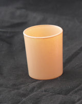 10 Pack Champagne Pale Pink Glass Votive Tealight Candle Holders House Party Centerpiece Xmas Wedding Decor Glass Candlestick Party Decorations Bridal Valentines Event - 45-Degree Angle