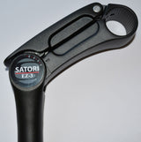 Satori EZ3 Adjustable Quill Stem for Mountain Bikes with Quick Release Mechanism - Top-Down View