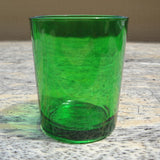 20 Pack Green Glass Votive Candle Holders Table Centreoieces  Xmas Wedding Anniversary Event Recption Party Function or Home Decor - Top-Down View