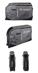 NOOYAH Bike Travel Bag Case Plane Boat Shipping Transport, Fits Cross Country All Mountain Bike, MTB