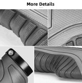 Bicycle Grips MTB Road Bike Double Lock Rubber Handlebar Grips Anti-Slip Rock Bros BLUE - Extra Image
