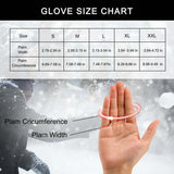 MTB Heated Gloves Large for Mountain Road Bike Breathable Winter Autumn Cycling Camping Running Outdoor Sport Rockbros - Close-Up Angle