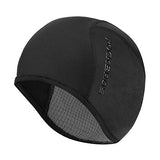 Helmet Fleece Inner Liner Cycling Skull Cap Winter Thermal MTB Mountain Cycling Cap for Men Women Headwear for Running Skiing & Winter Sports BLACK Rockbros - Low Angle