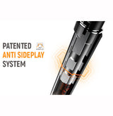 Satori Mountain Bike Pro Dropper Adjustable Seatpost Internal Cable 31.6 Diameter 100mm Travel - Close-Up Angle