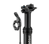 Satori Sorata Pro MTB Mountain Bike Adjustable Seatpost Internal Cable 30.9 Diameter 125mm Travel - Low Angle