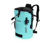 NOOYAH IPX8 Waterproof Bike Cycle Outdoor Sports Backpack Double-Layer Waterproof Bag  MINT GREEN - Front View