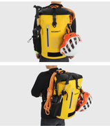 NOOYAH IPX8 Waterproof Bike Cycle Outdoor Sports Backpack Double-Layer Waterproof Bag  MINT GREEN - Extra Image