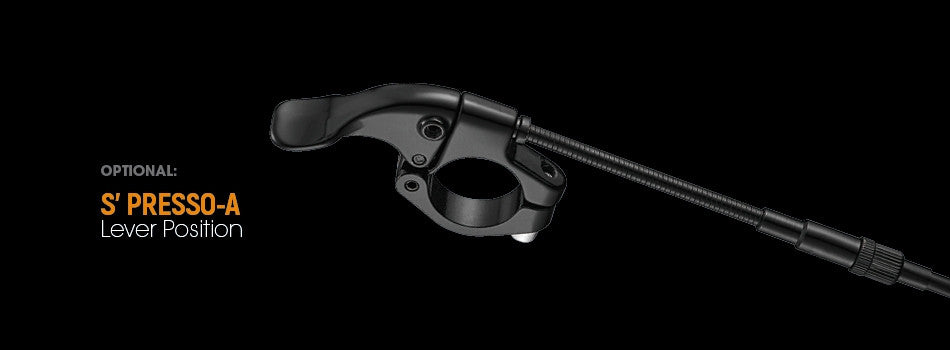 Satori S'Presso A Overbar Remote Lever with Assembly Kit for Dropper Seat Posts