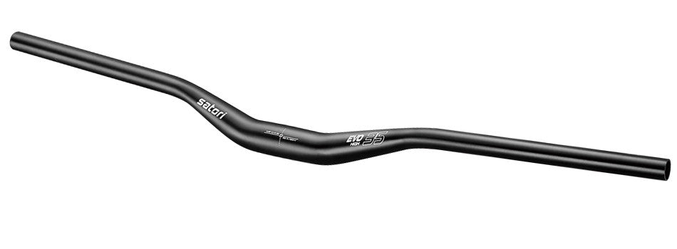 Satori EVO 35 Large Black MTB Handlebar - 355mm Rise, 780mm Width