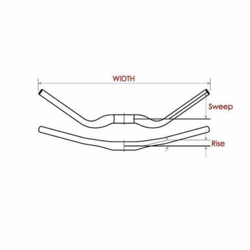 Satori EVO 35 Large Black MTB Handlebar - 355mm Rise, 780mm Width