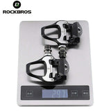 Self Lock Clip In Bike Pedals Shimano SPD-SL Cleat MTB Road 700C Hybrid BMX - Rockbros Nylon Black - Extra Image