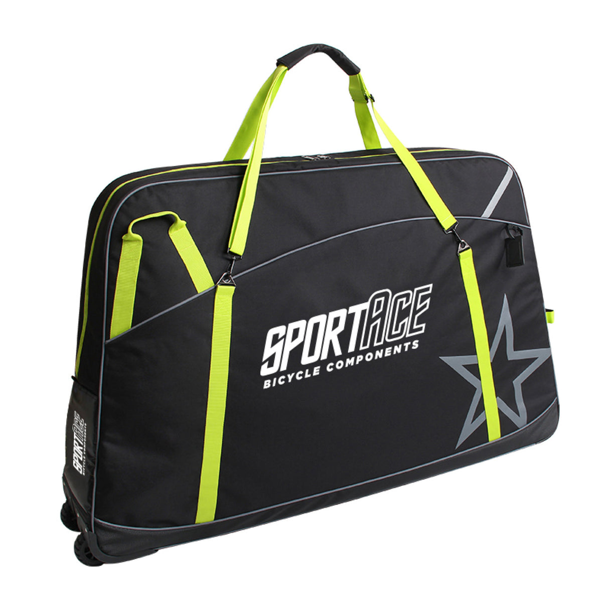 NOOYAH - SPORTACE Bike Travel Soft Shell Case Bag for Mountain & Road Bikes - BK0088 125cm x 80cm - Black