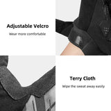 MTB Mountain Bike Gloves Size XL Finger Pads for Touchscreen Devices Road Cycling Camping Running Outdoor Sport Rockbros - 45-Degree Angle